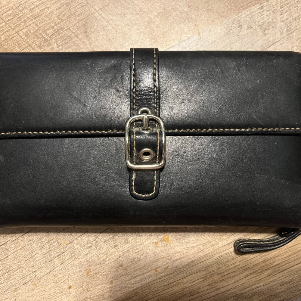 COACH checkbook Wallet Clutch